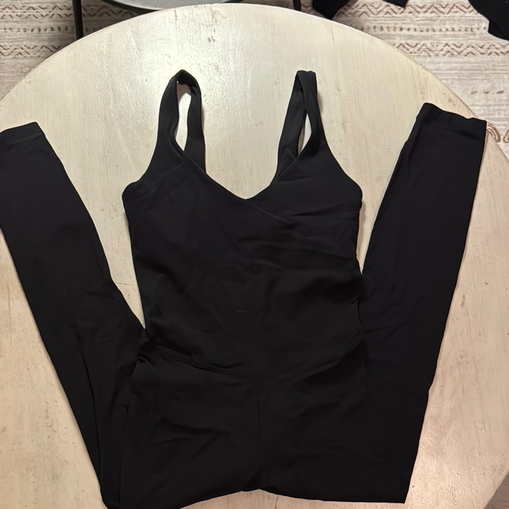 Lululemon Athletica Black Jumpsuit